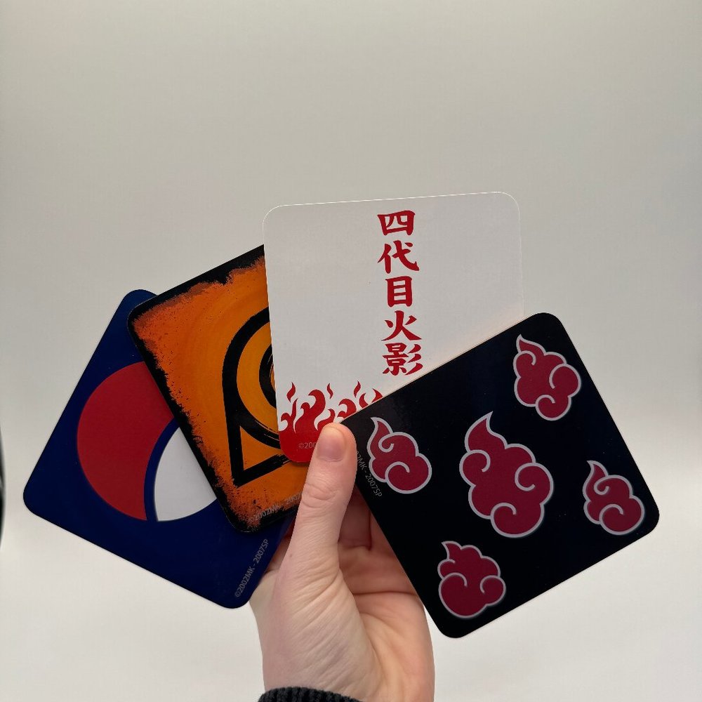 ✩ 16 NARUTO SHIPPUDEN COASTERS ✩